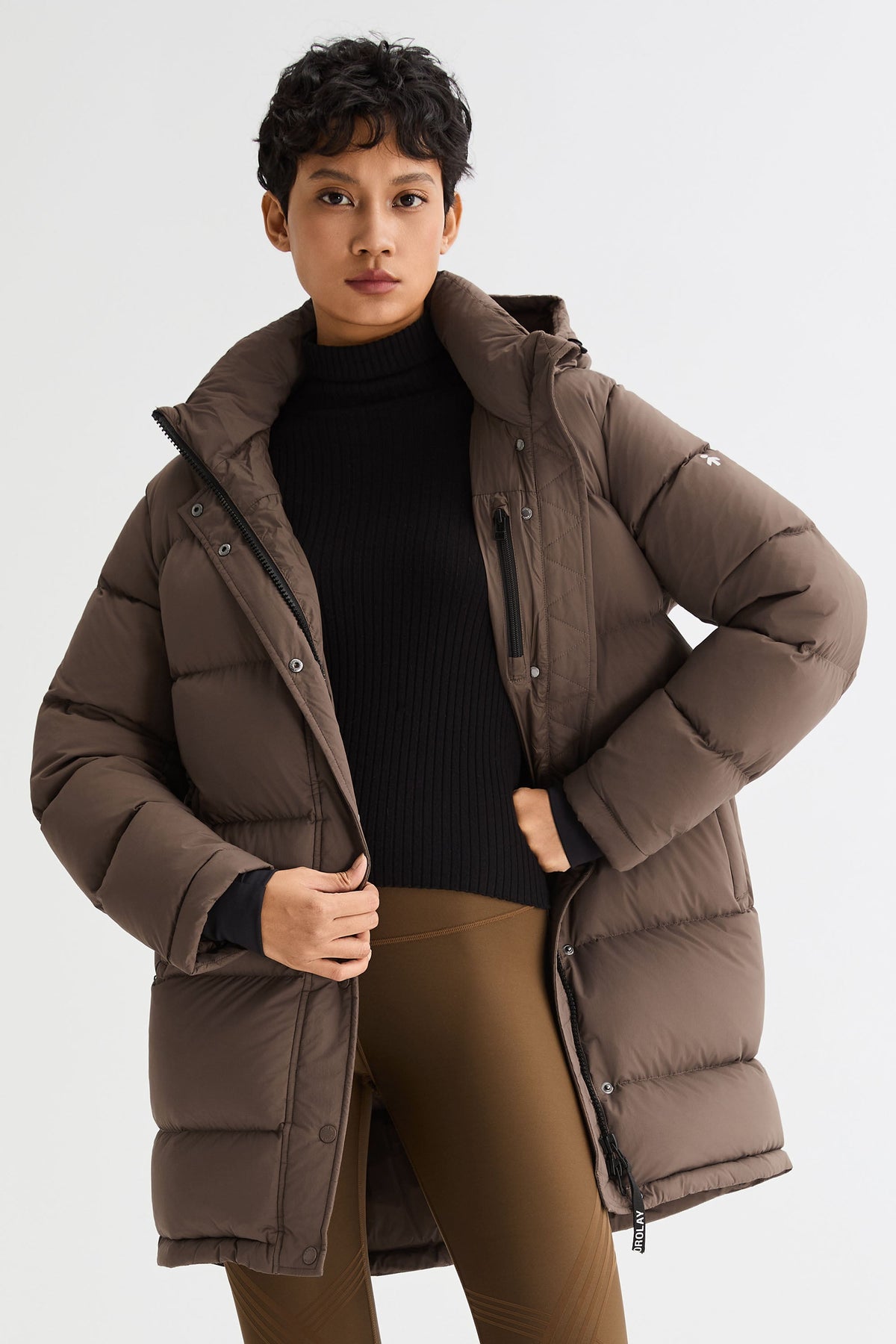 Puff-O® Hip-Length Down Puffer Jacket