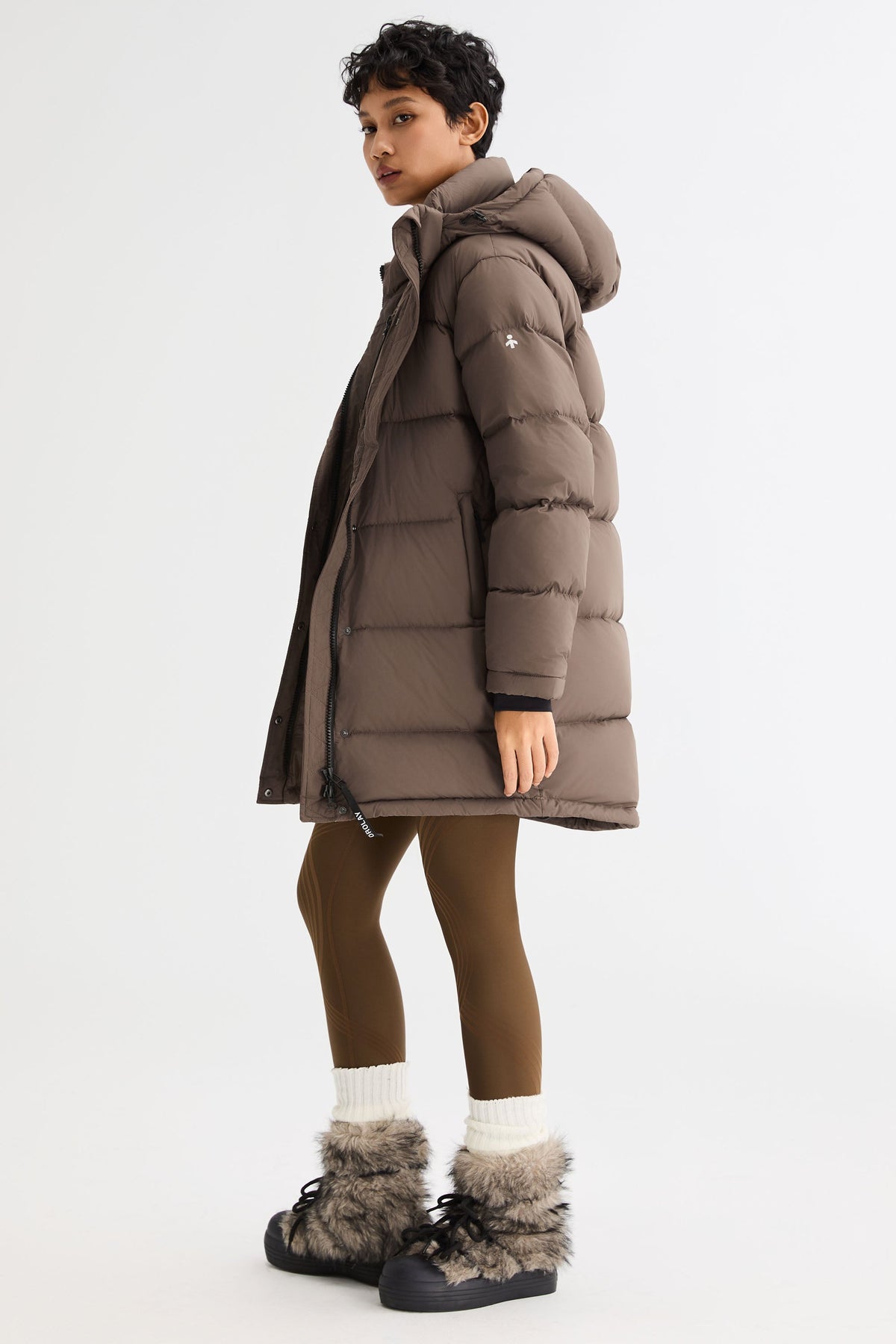 Puff-O® Hip-Length Down Puffer Jacket