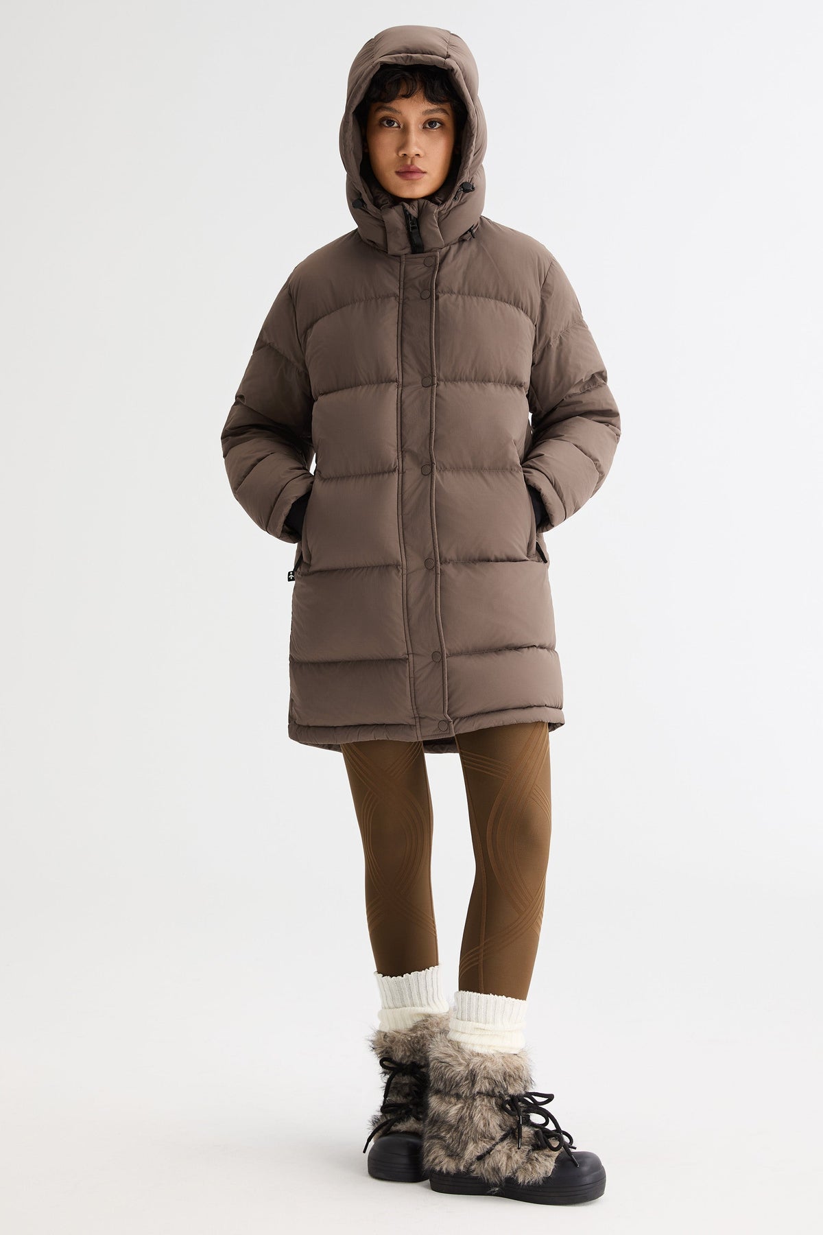 Puff-O® Hip-Length Down Puffer Jacket