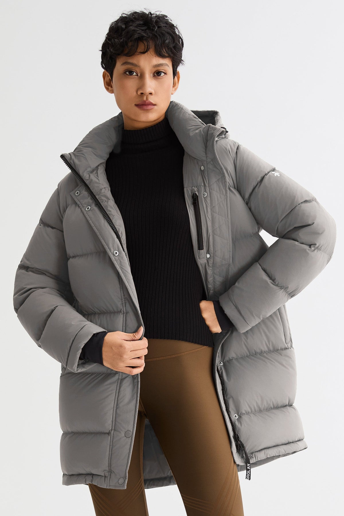 Puff-O® Hip-Length Down Puffer Jacket