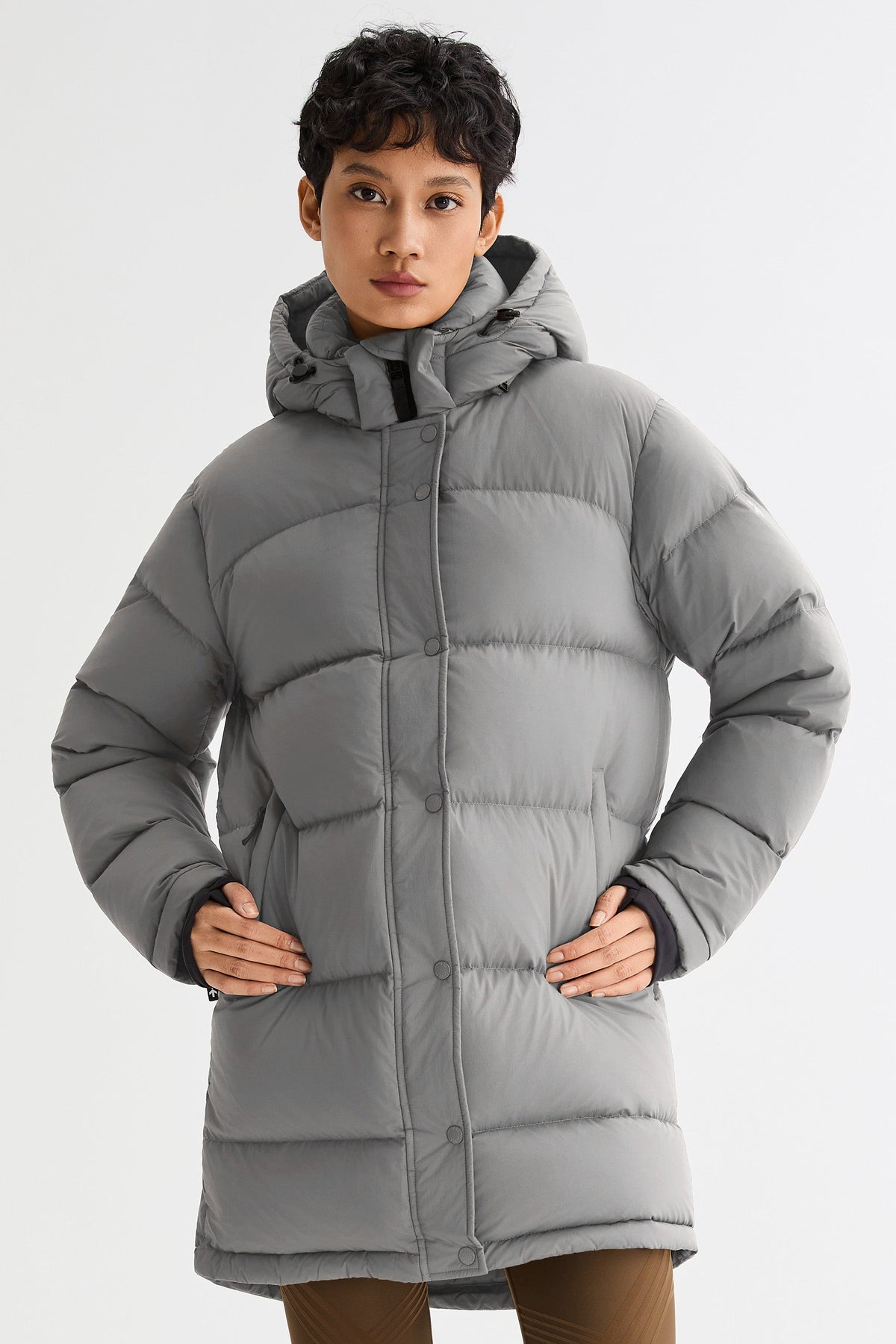 Puff-O® Hip-Length Down Puffer Jacket