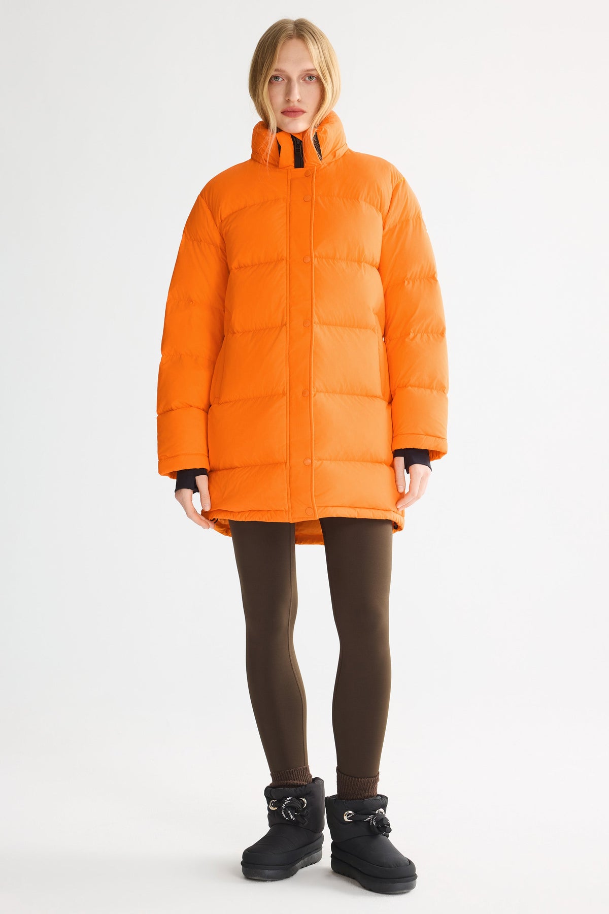 Puff-O® Hip-Length Down Puffer Jacket