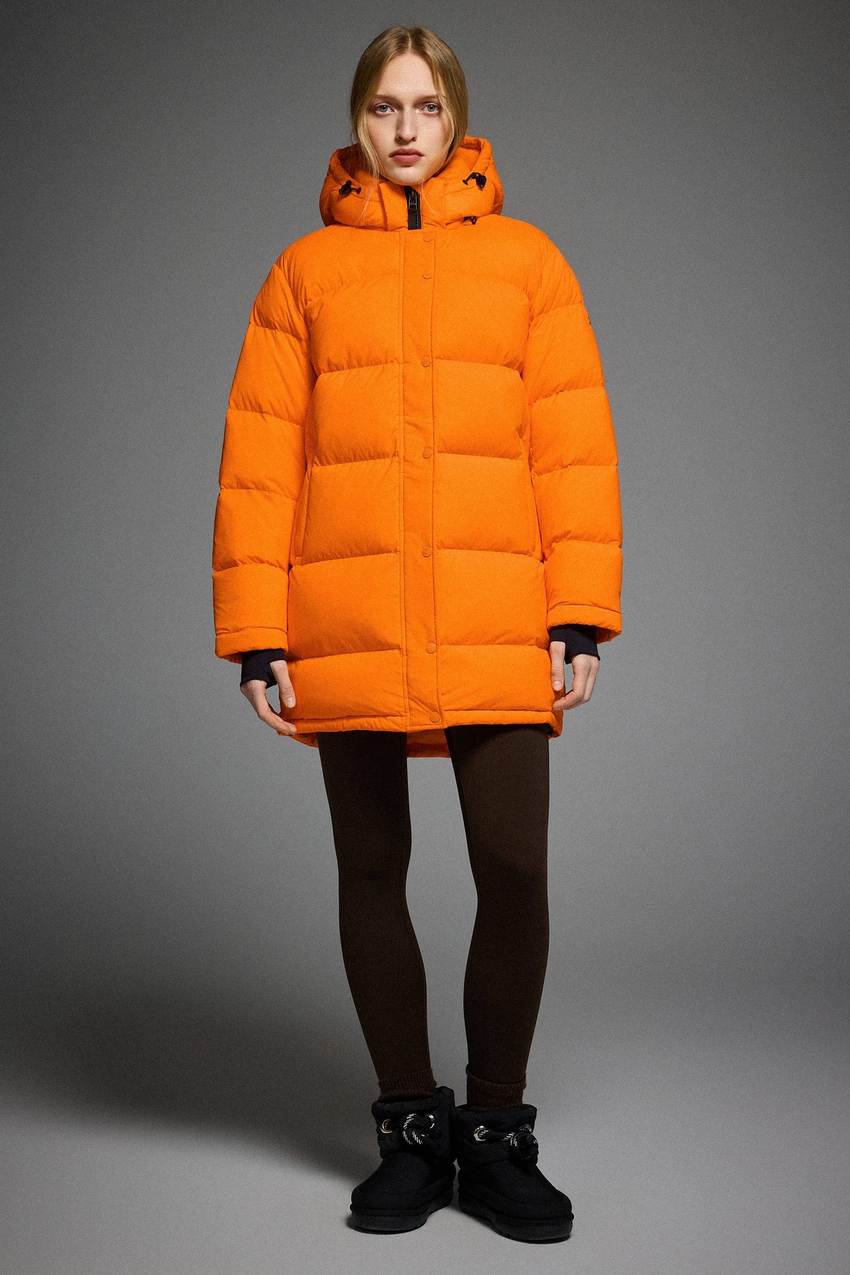 Puff-O® Hip-Length Down Puffer Jacket