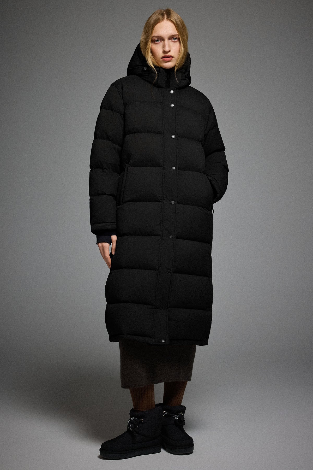 Puff-O® Long Down Puffer Jacket