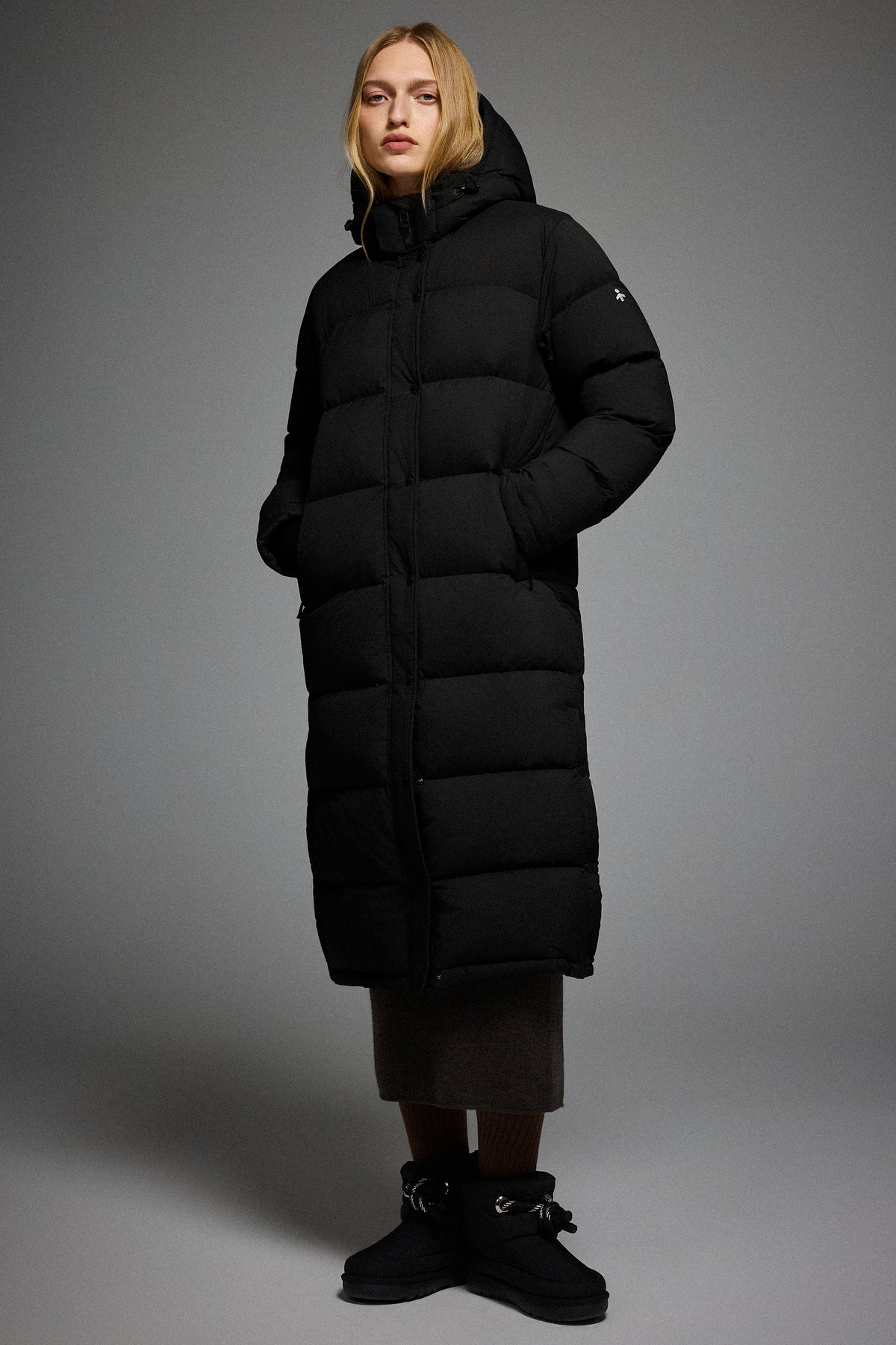 Puff-O® Long Down Puffer Jacket