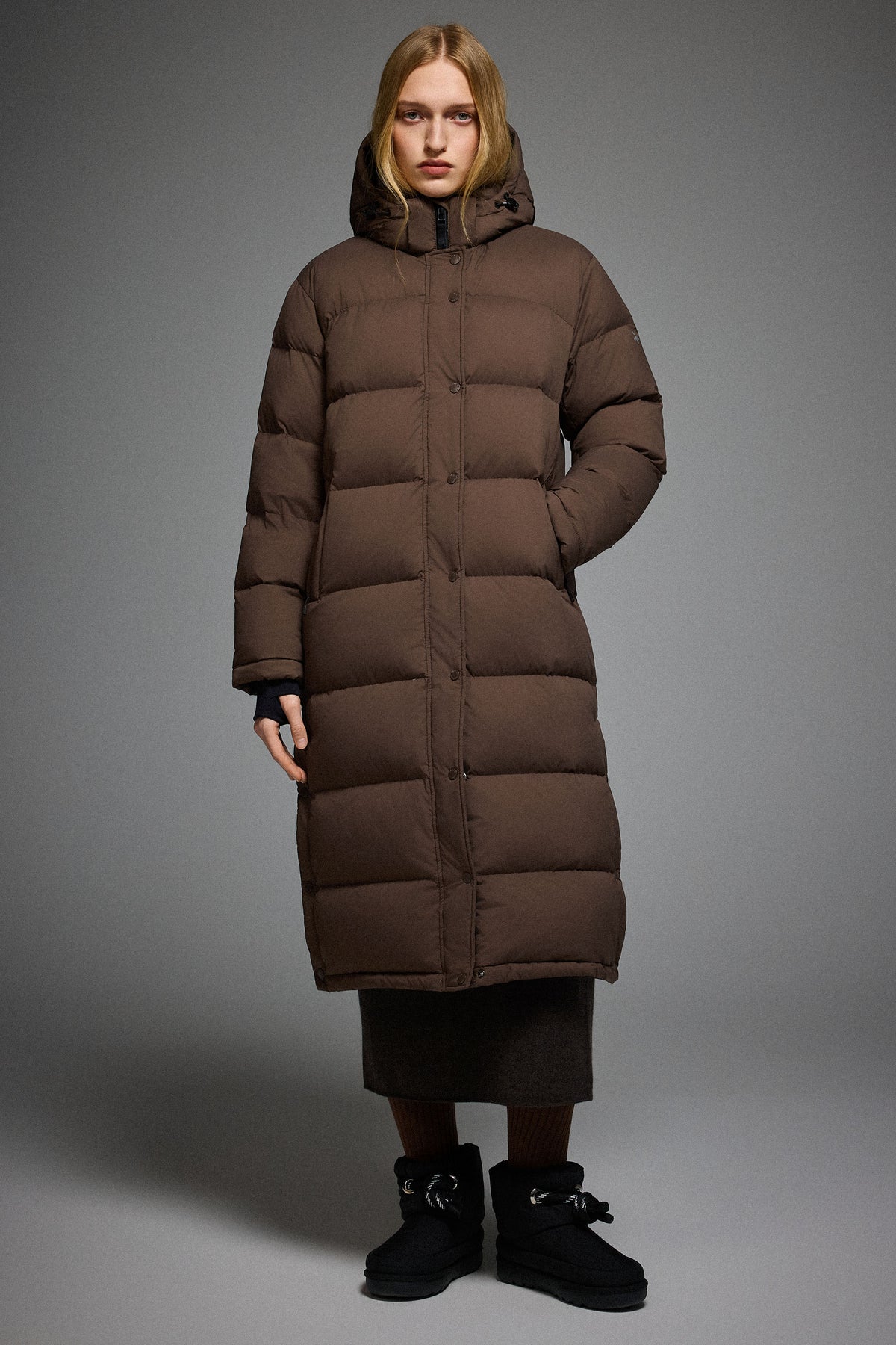 Puff-O® Long Down Puffer Jacket