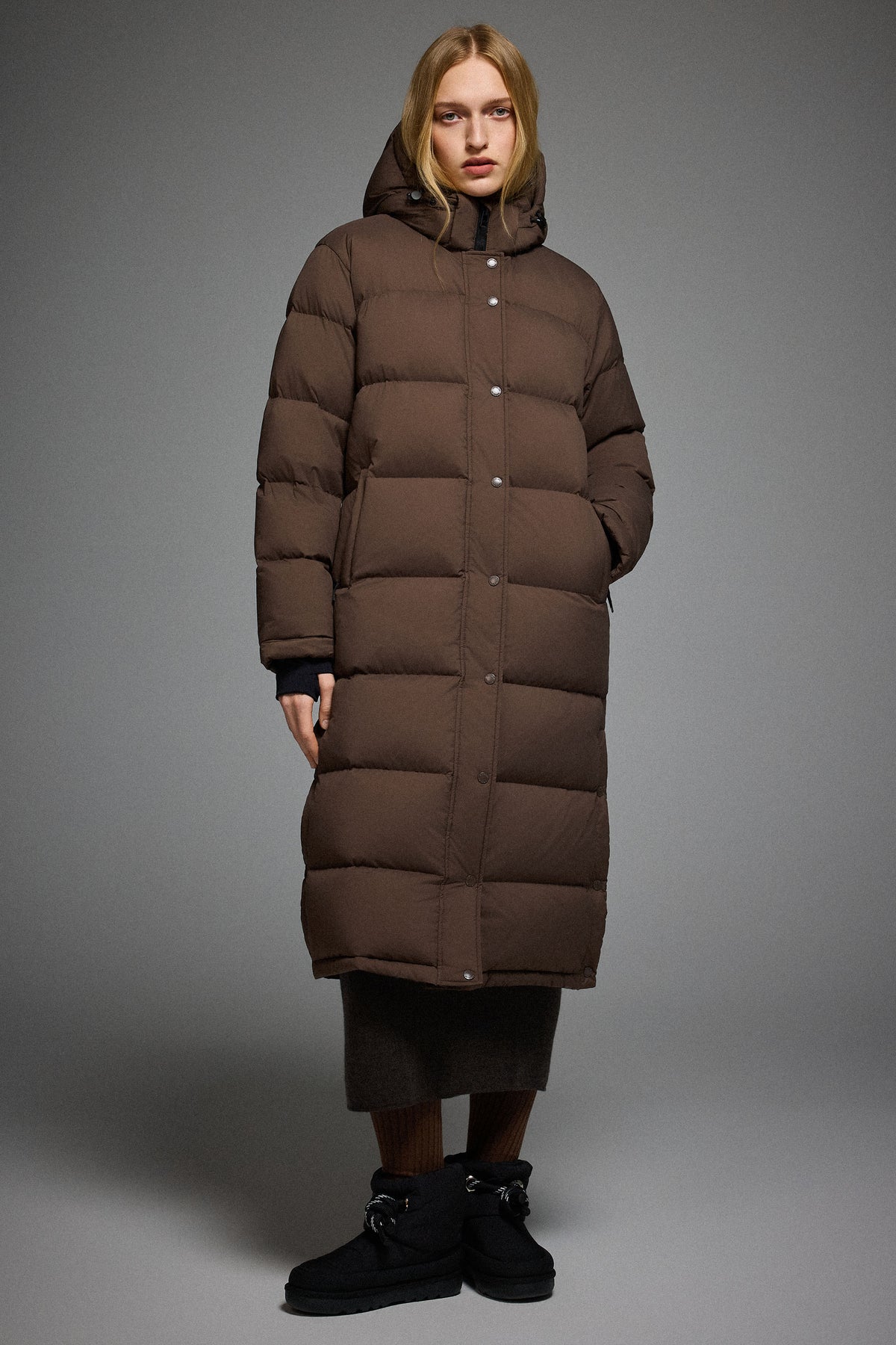 Puff-O® Long Down Puffer Jacket