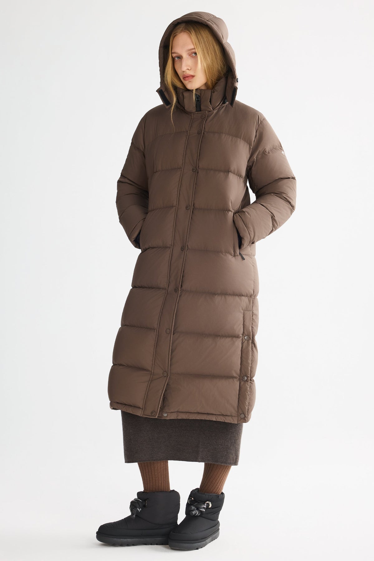 Puff-O® Long Down Puffer Jacket