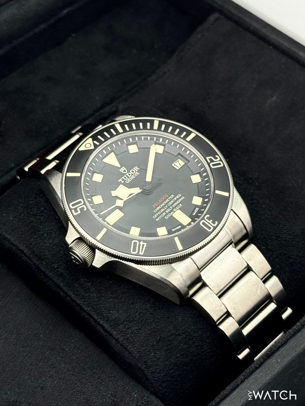 Tudor Pelagos LHD 42mm 25610TNL Titanium Black Dial