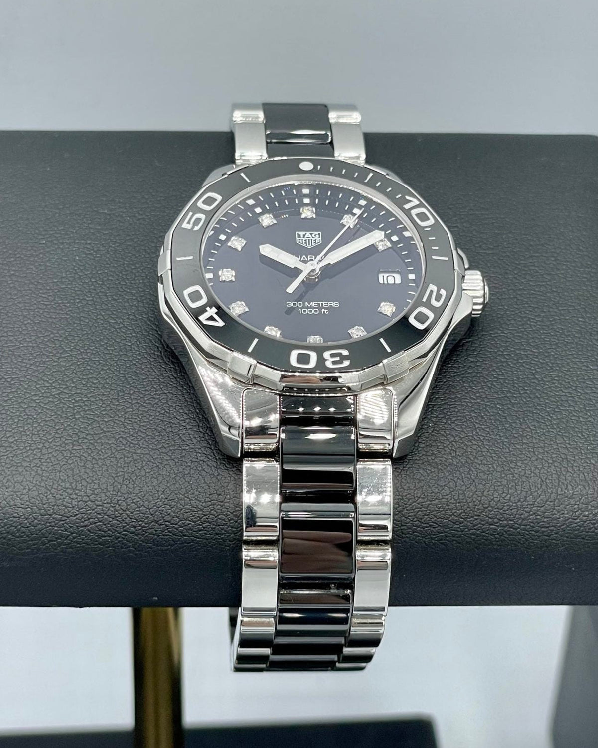 Tag Heuer Aquaracer Black Dial Watch for Women - WAY131M.BA0748