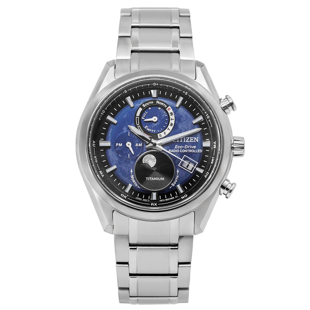 Citizen BY1010-81L Radio-controlled Moon Phase Eco-Drive