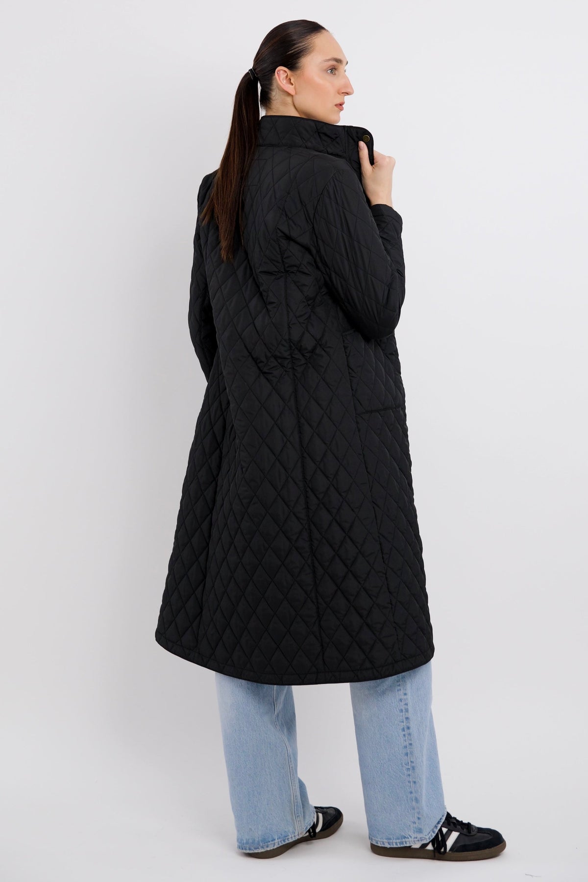 BarnForm Long Lightweight Trench Jacket