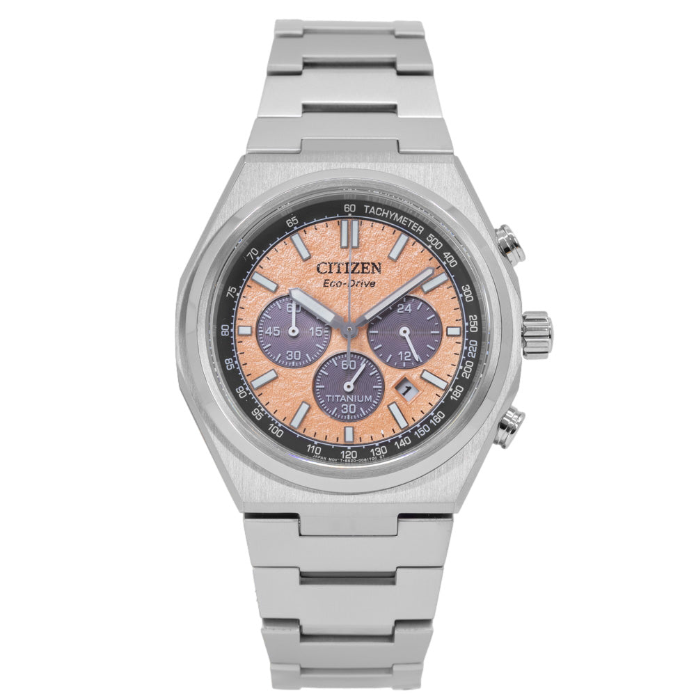 Citizen Men's CA4610-85Z Super Titanium Eco Drive Chrono