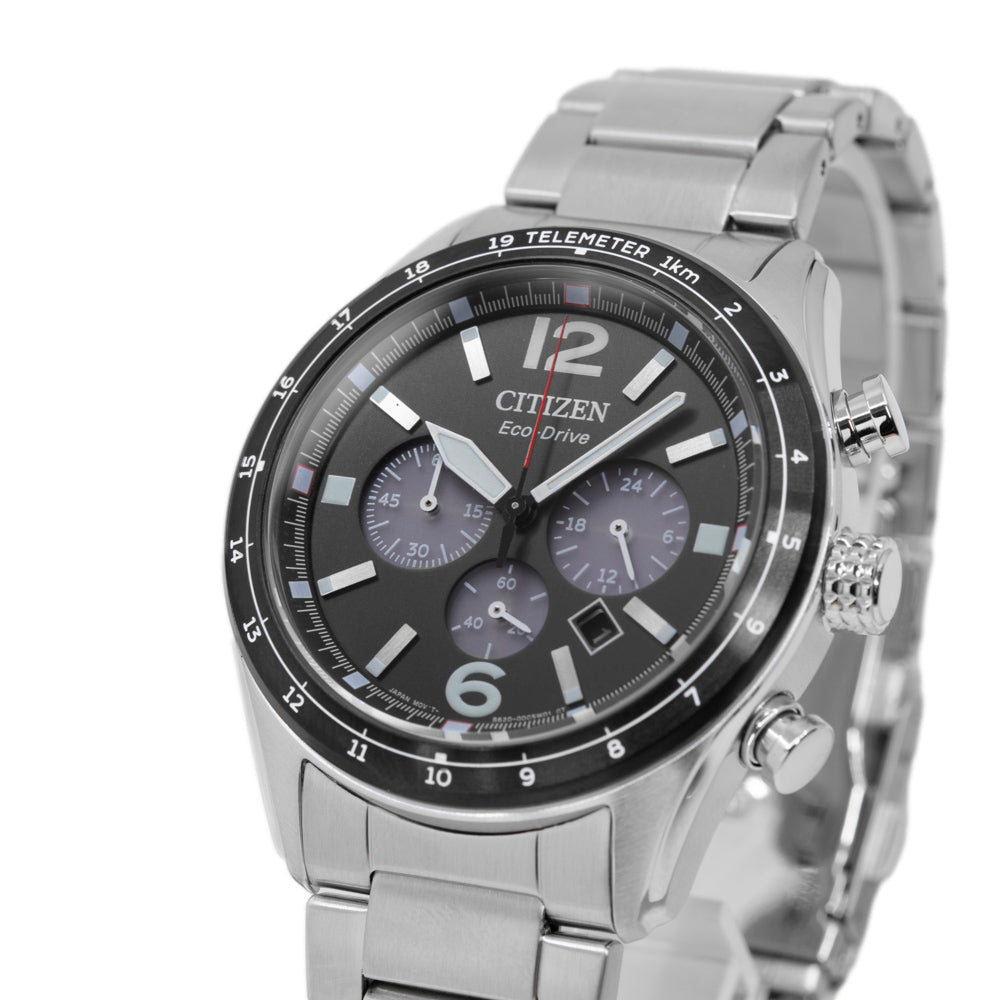 Citizen Men's CA4654-55E Aviator Crono Eco-Drive