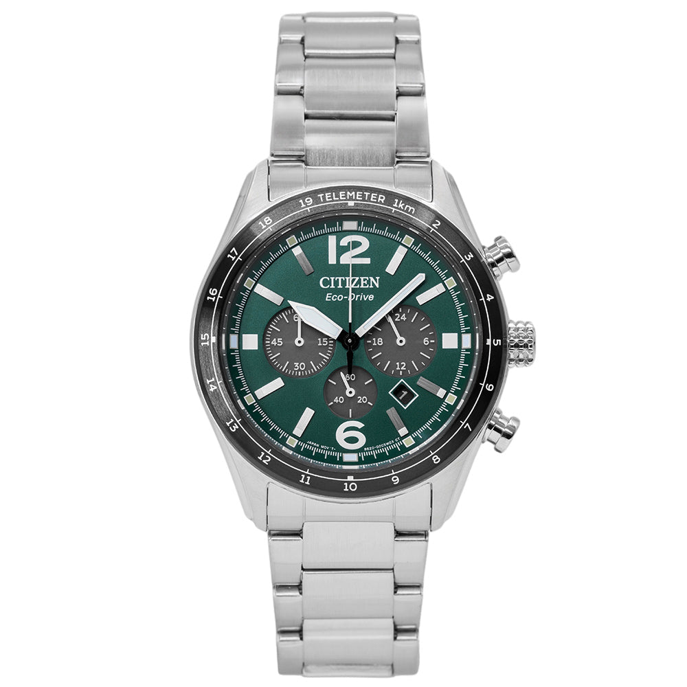 Citizen Men's CA4654-55X Aviator Crono 43mm Eco-Drive