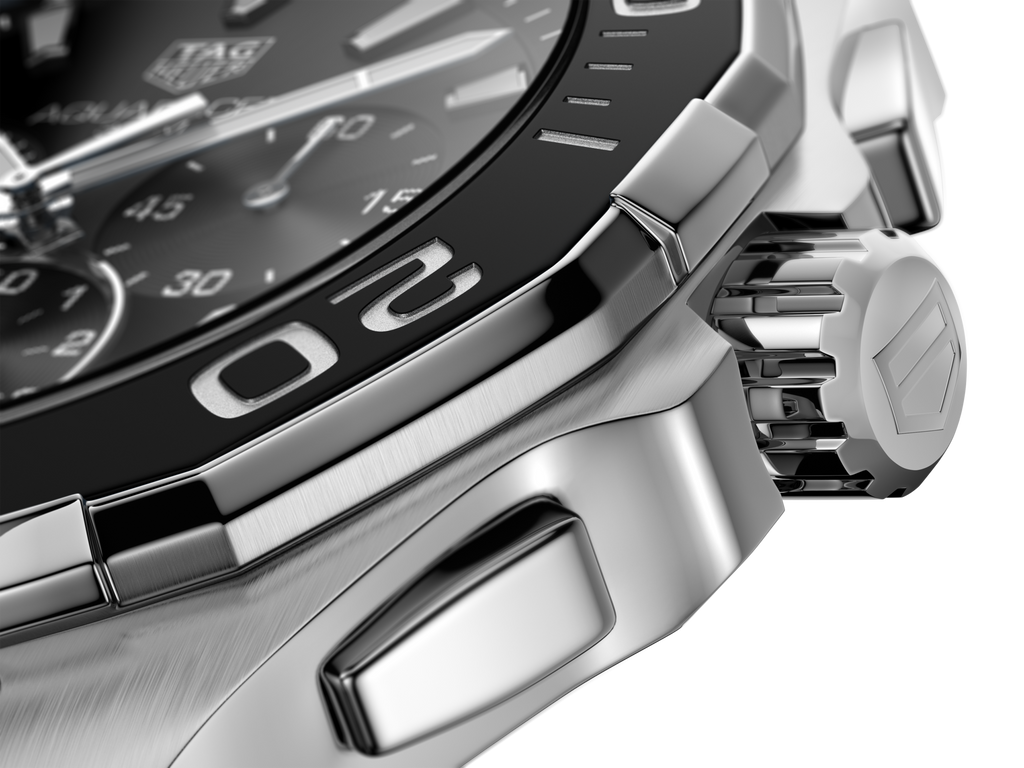 Tag Heuer Aquaracer Black Dial Watch for Men - CAY111A.FT6041