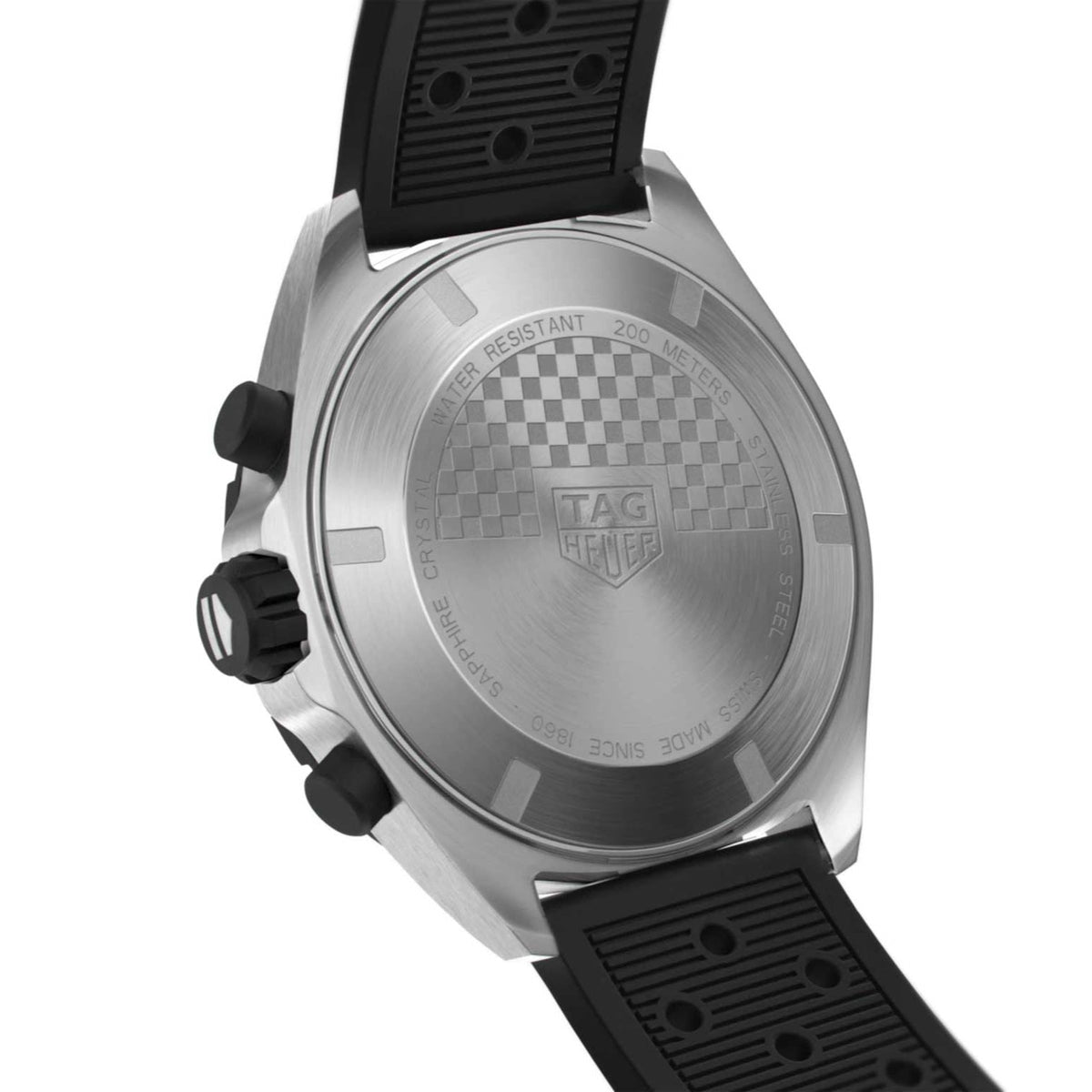Tag Heuer Formula 1 Black Dial Black Leather Strap Watch for Men - CAZ1010.FT8024