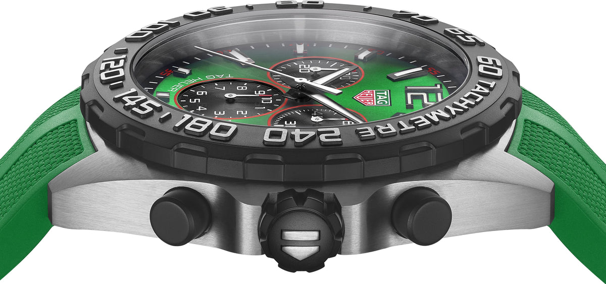 Tag Heuer Formula 1 Green Dial Watch for Men - CAZ101AP.FT8056