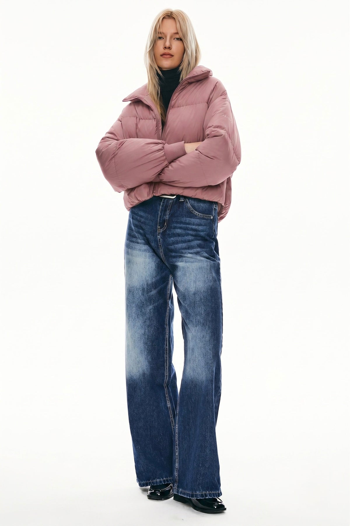Classics Short Oversized Down Puffer Jacket
