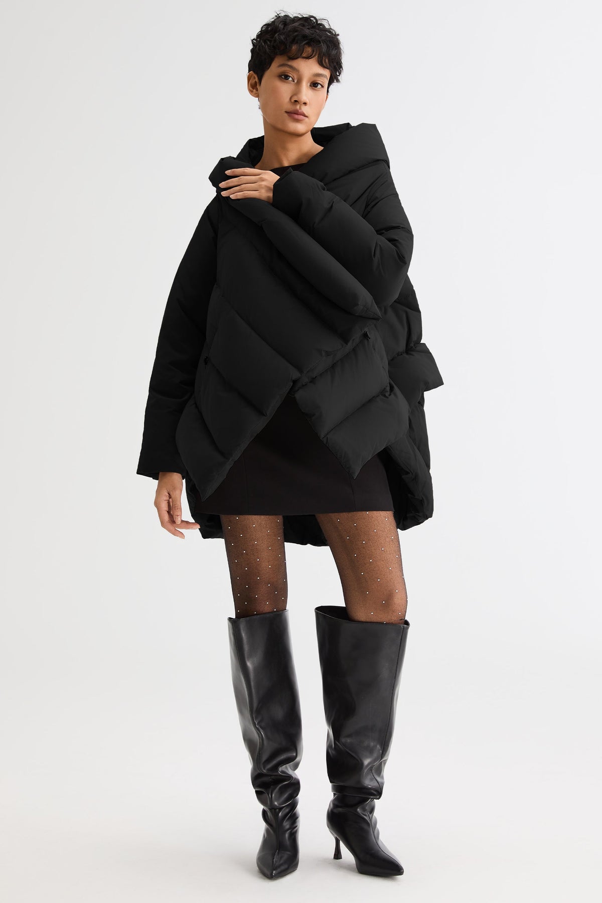 Cloak Puffer Down Coat