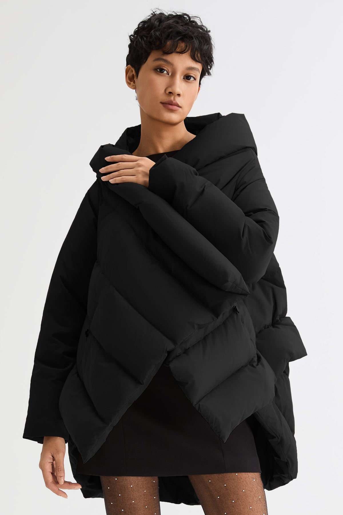 Cloak Puffer Down Coat