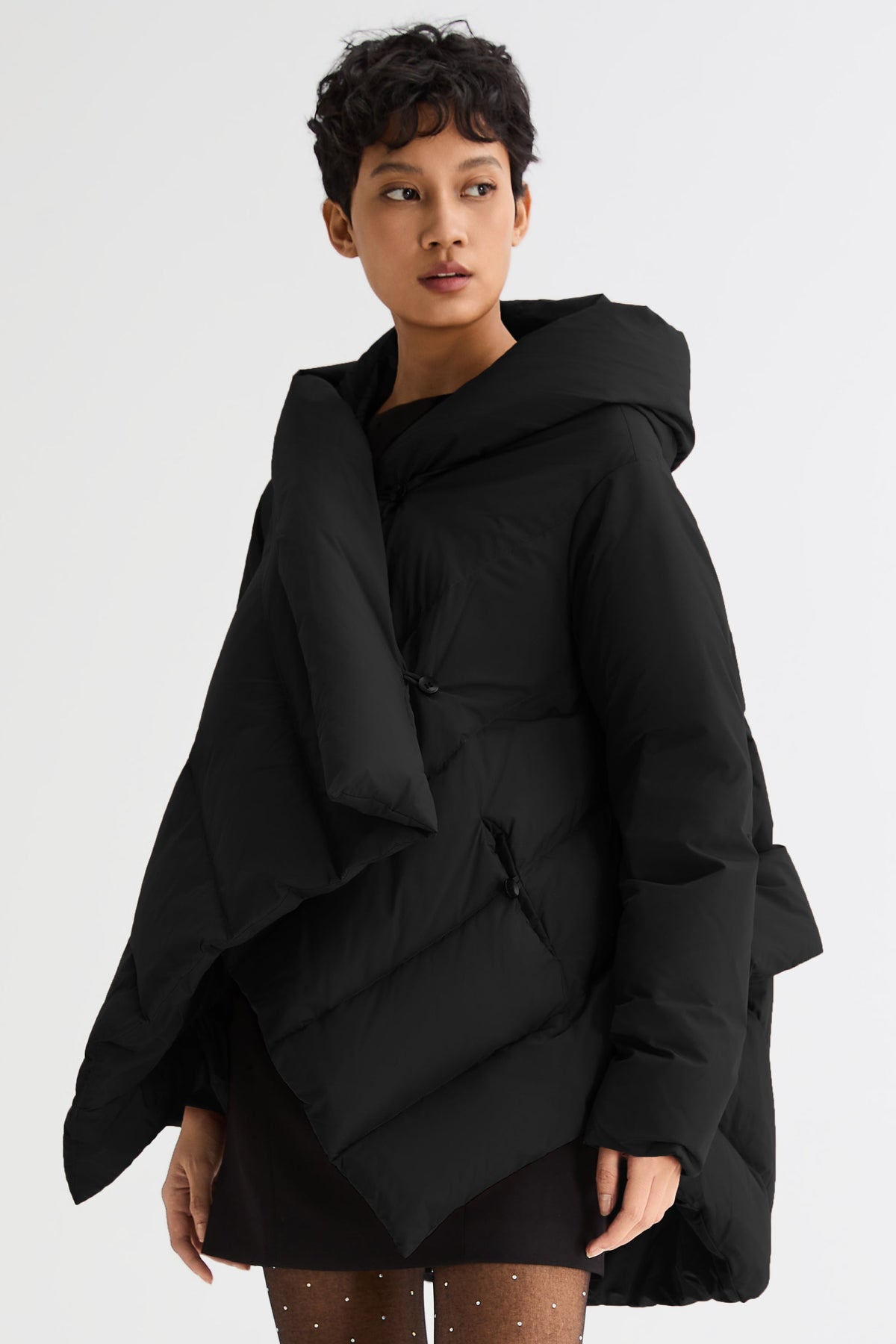 Cloak Puffer Down Coat