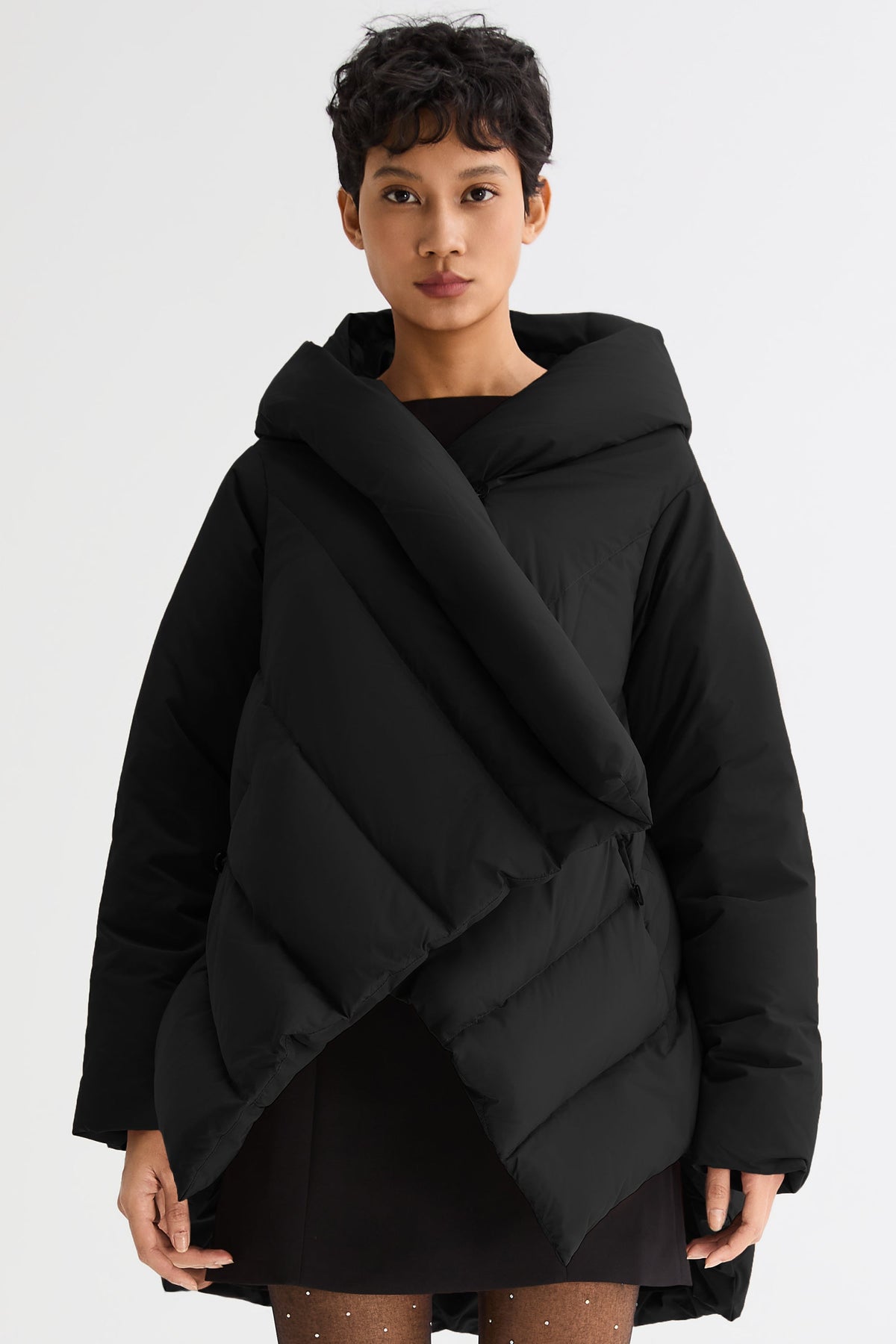 Cloak Puffer Down Coat