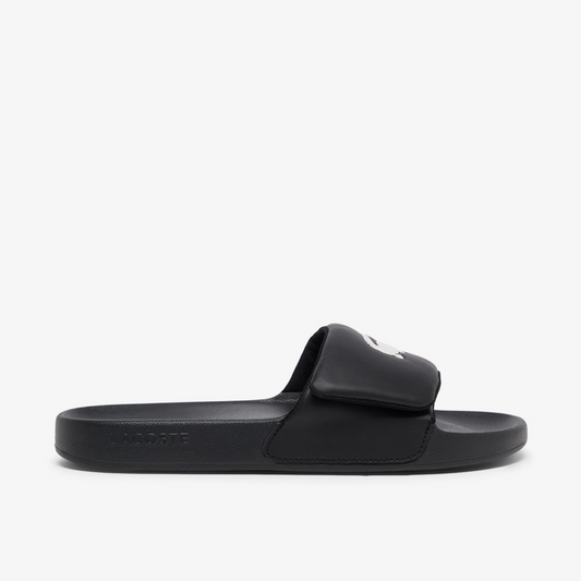 LACOSTE SERVE  SLIDES 0 S 1261 CMA MENS -BLACK/WHITE