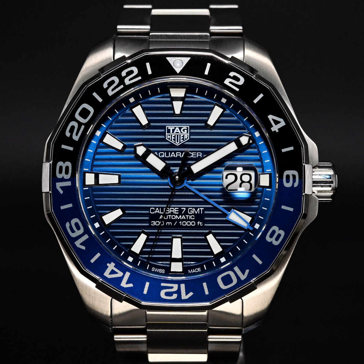 Tag Heuer Aquaracer Blue Dial Watch for Men - WAY201T.BA0927