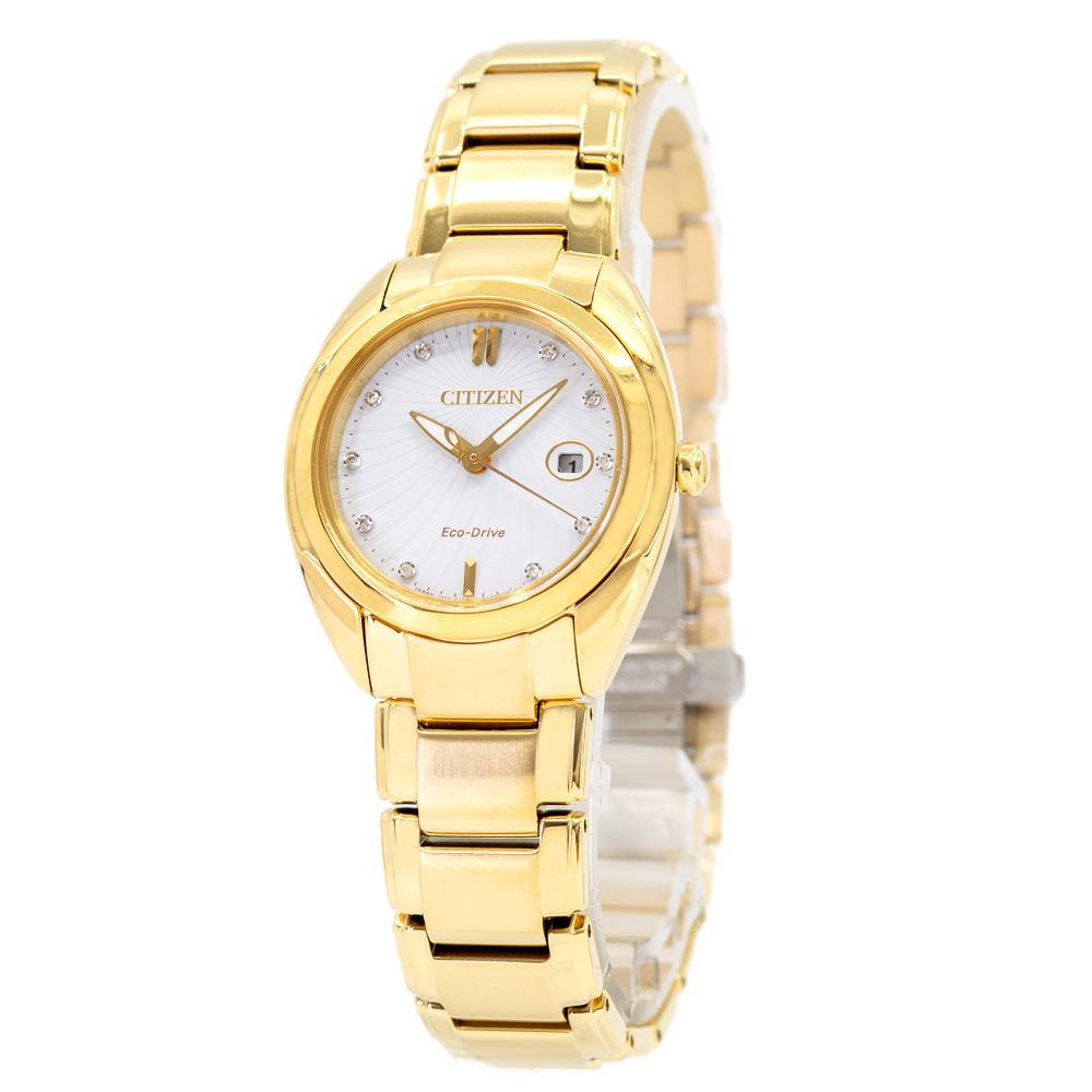 Citizen Ladies EM0313-54A  Gold-Tone Watch