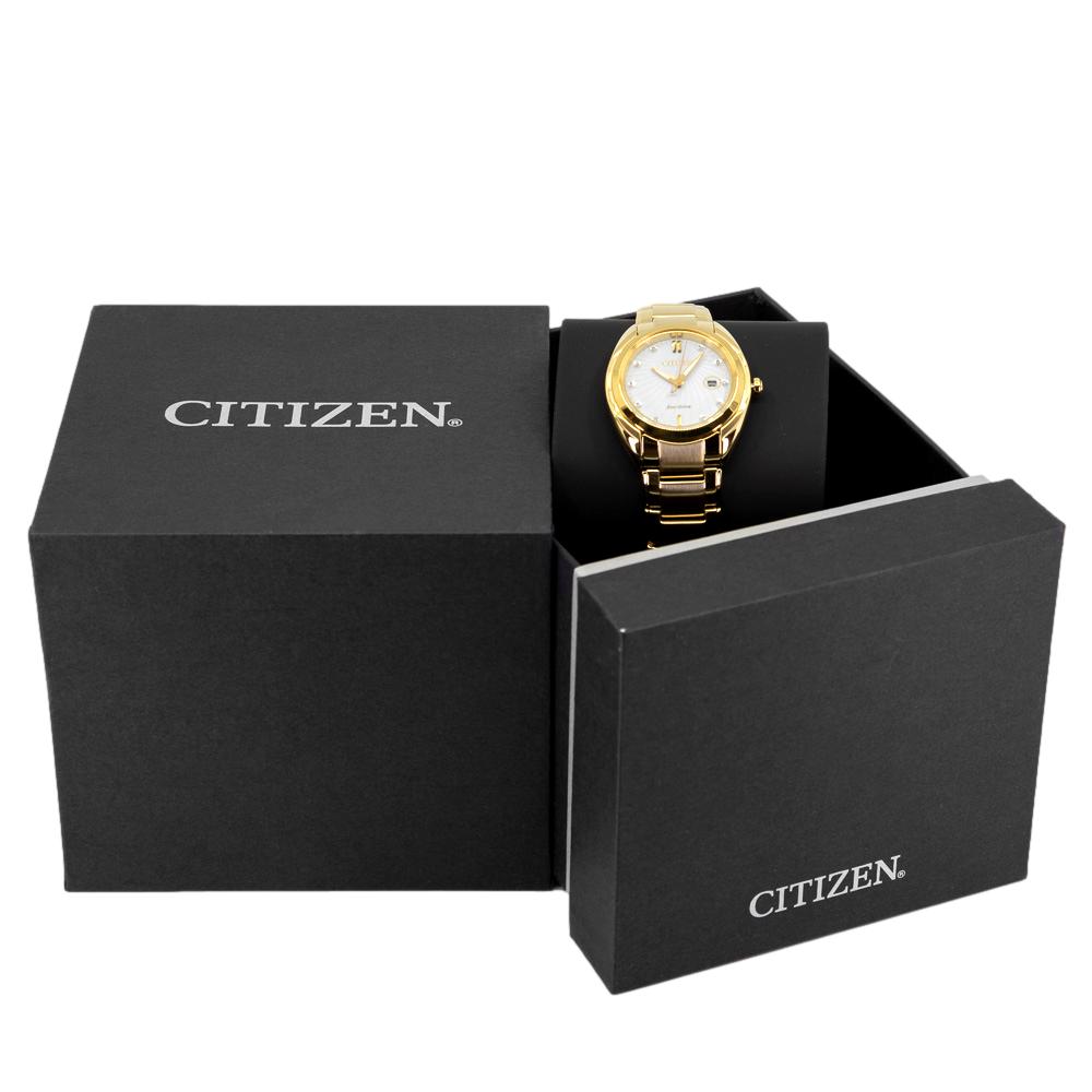 Citizen Ladies EM0313-54A  Gold-Tone Watch