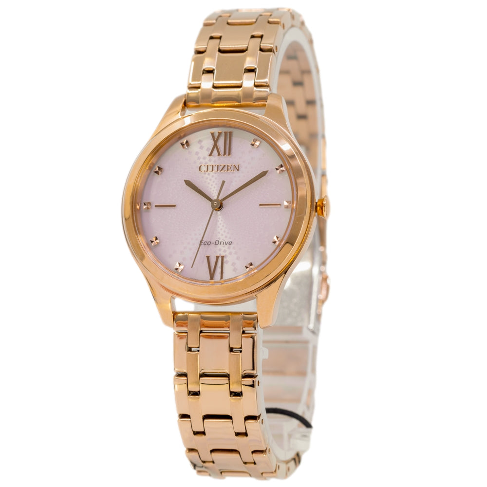 Citizen Ladies EM0503-75X Eco-Drive Gold Plated Watch