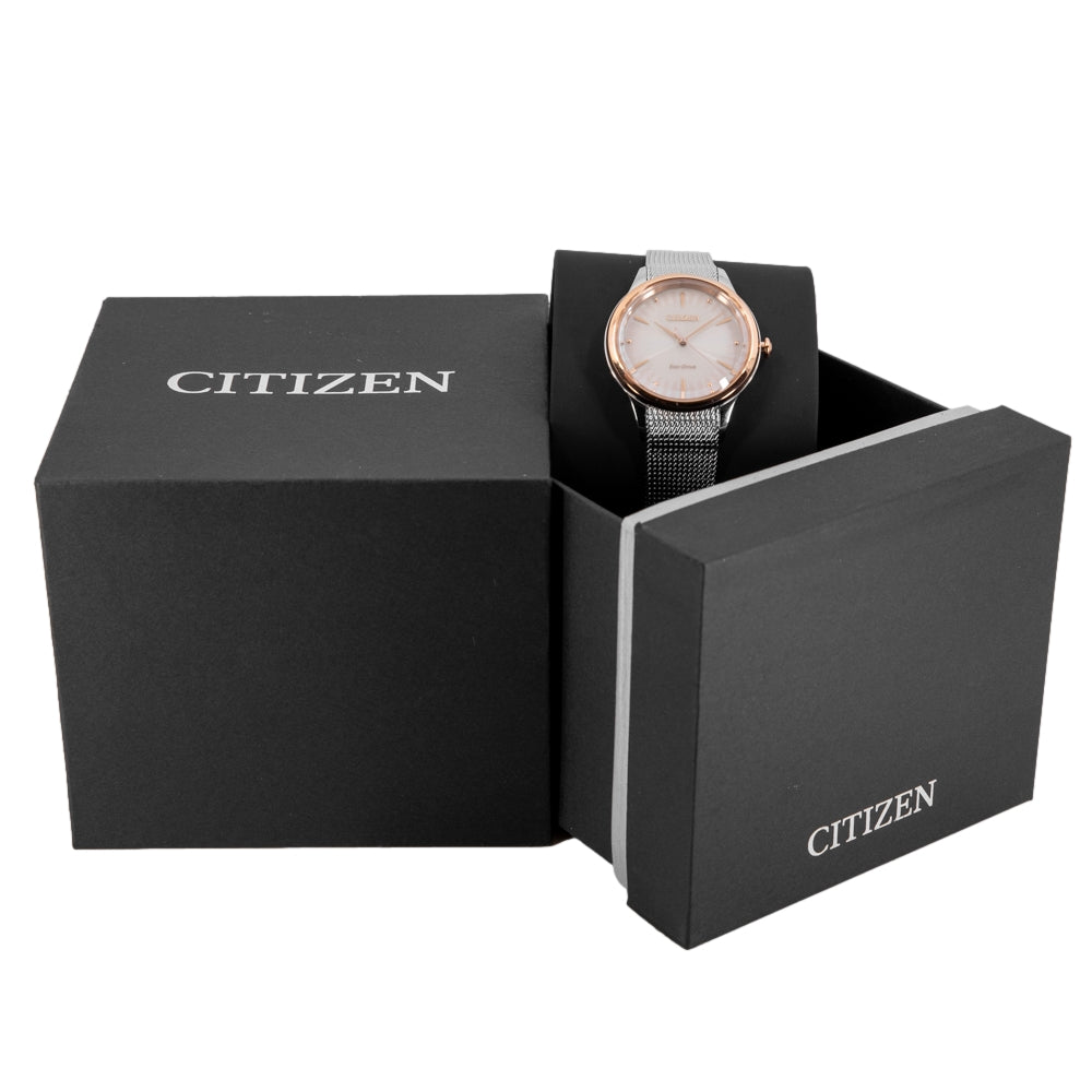 Citizen Women's EM1156-80X Gerbera 32mm Eco-Drive