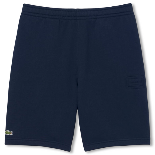 LACOSTE REGULAR FIT FLEECE SHORT Men’s -NAVY BLUE-166