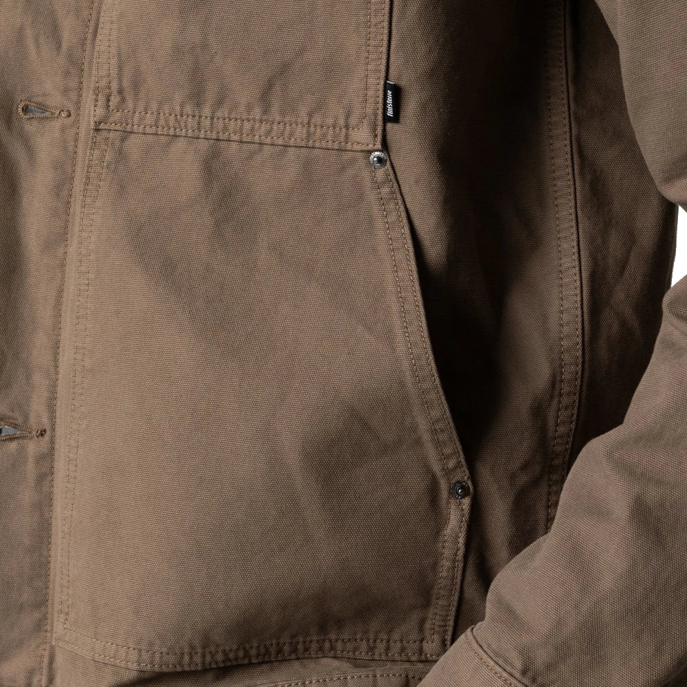 Men's Basset Trucker Jacket - Woodsmoke