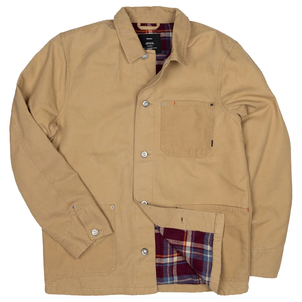 Men's Basset Flannel Lined Jacket - Flint