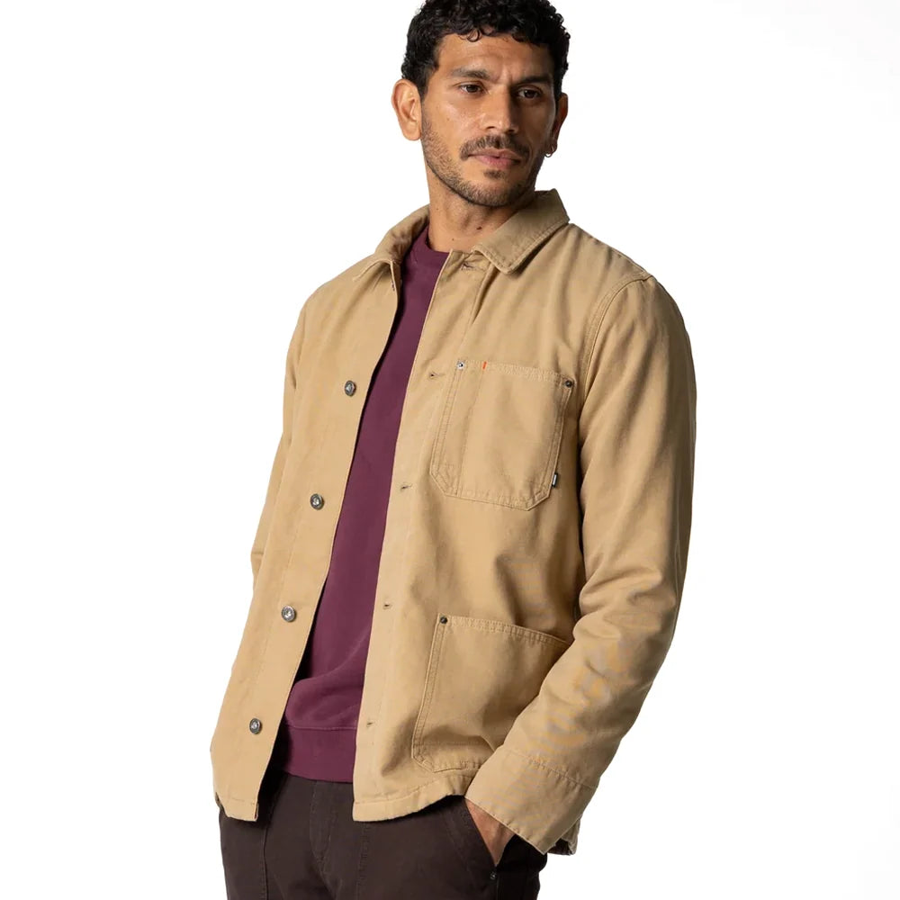 Men's Basset Flannel Lined Jacket - Flint