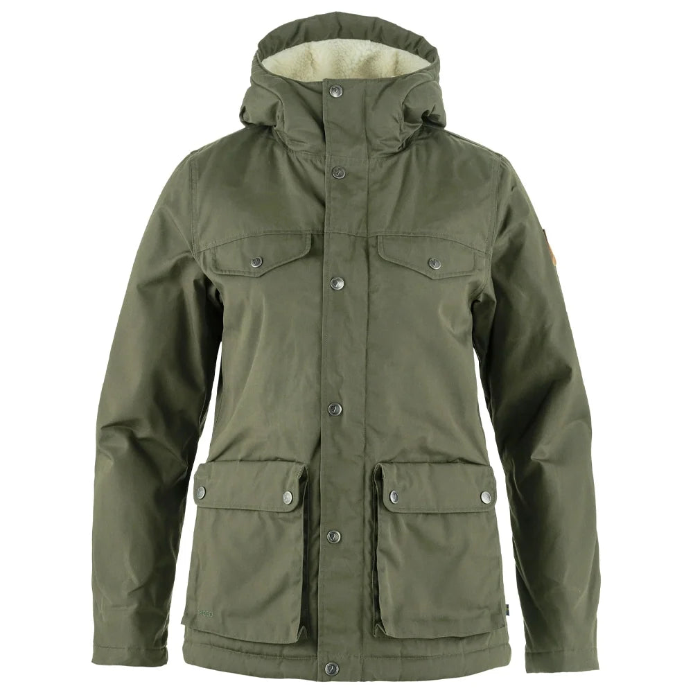 Women's Greenland Winter Jacket - Laurel Green