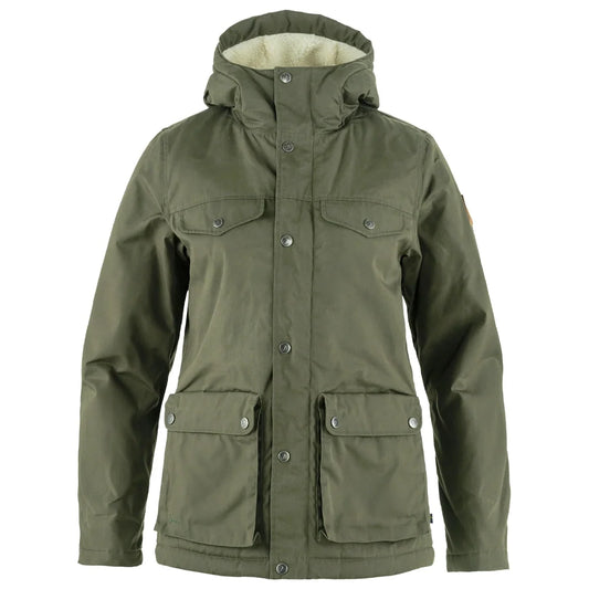 Women's Greenland Winter Jacket - Laurel Green