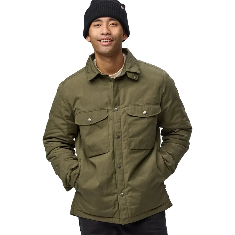 Men's Övik Down Shirt Jacket - Laurel Green