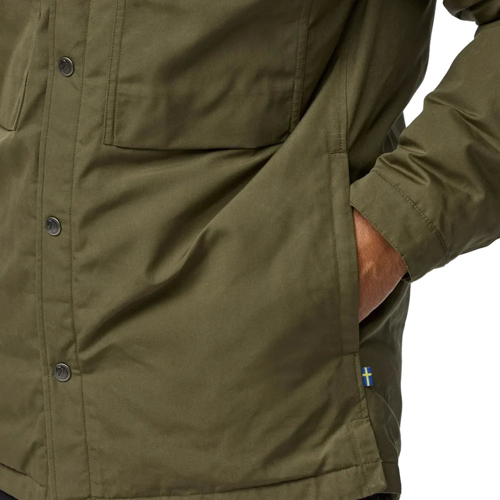Men's Övik Down Shirt Jacket - Laurel Green