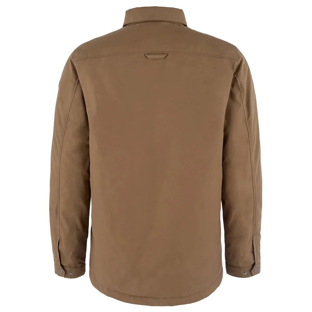 Men's Övik Down Shirt Jacket - Wood Brown
