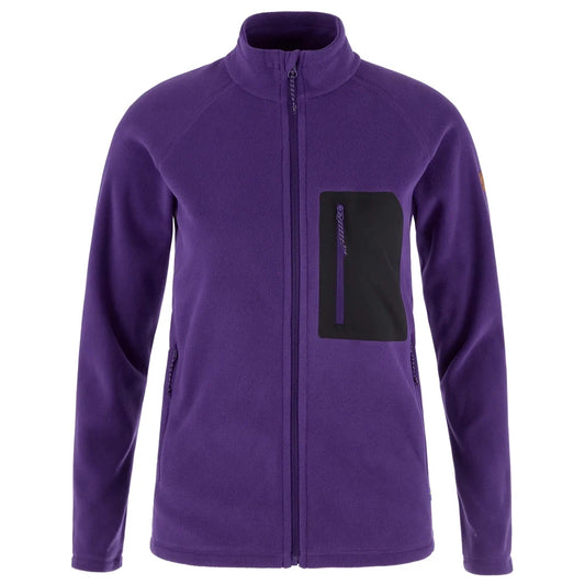 Women's Kaipak Fleece - Dark Violet/Black