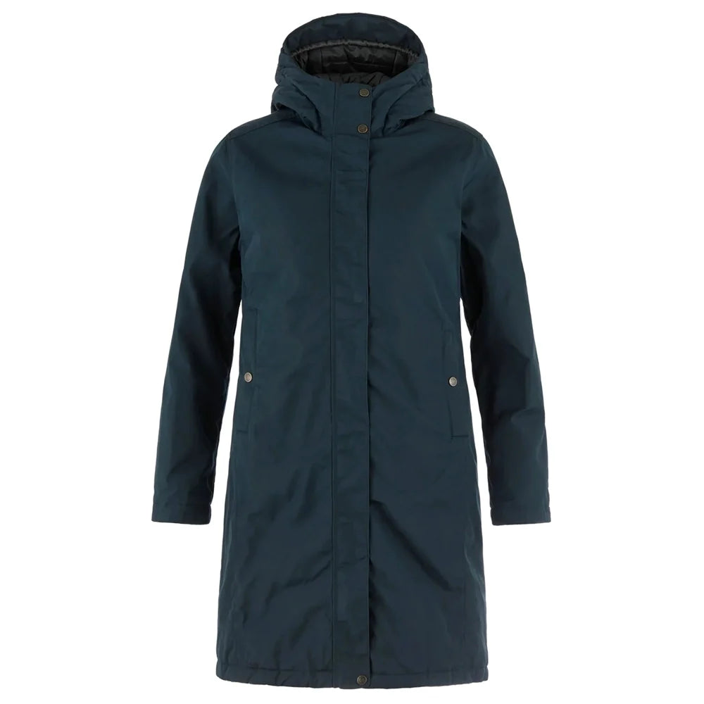 Women's Kiruna Hydratic Padded Parka - Dark Navy