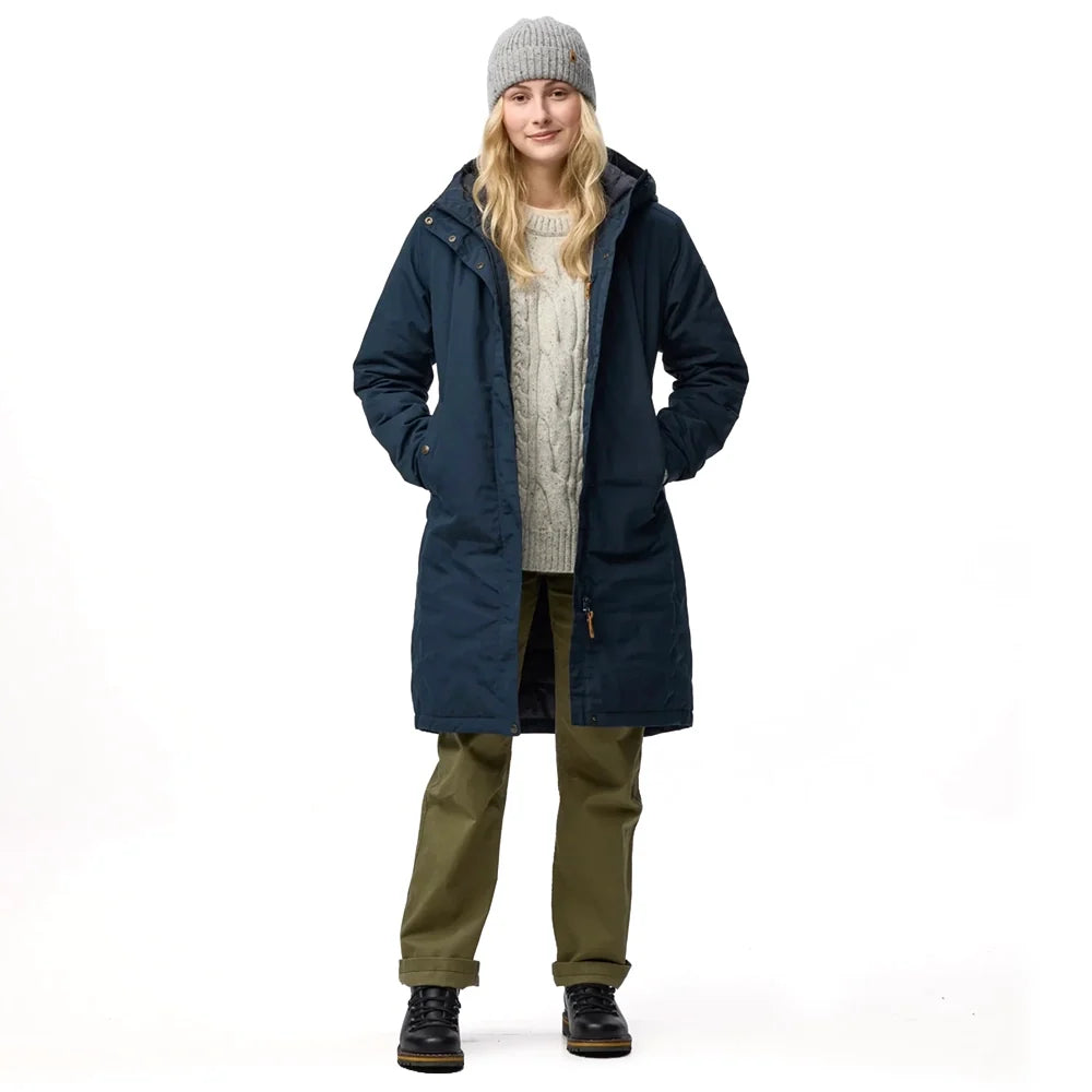 Women's Kiruna Hydratic Padded Parka - Dark Navy