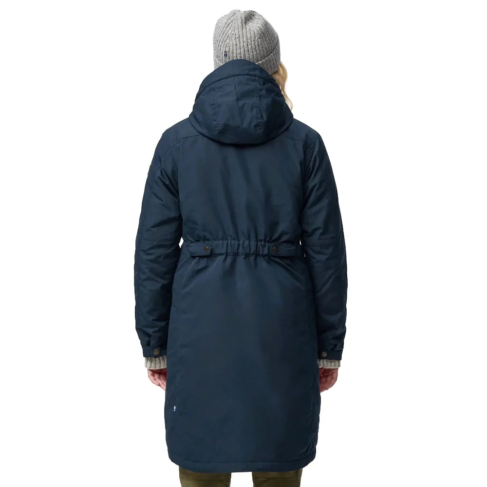 Women's Kiruna Hydratic Padded Parka - Dark Navy