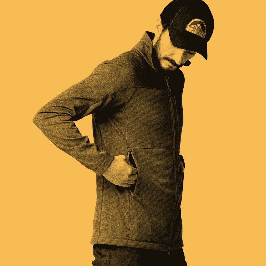 Men's Abisko Lite Fleece Jacket - Black