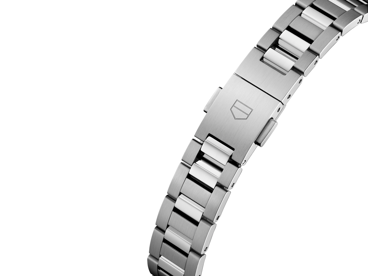 Tag Heuer Carrera Day Date Blue Dial Silver Steel Strap Watch for Women - WBN2012.BA0640