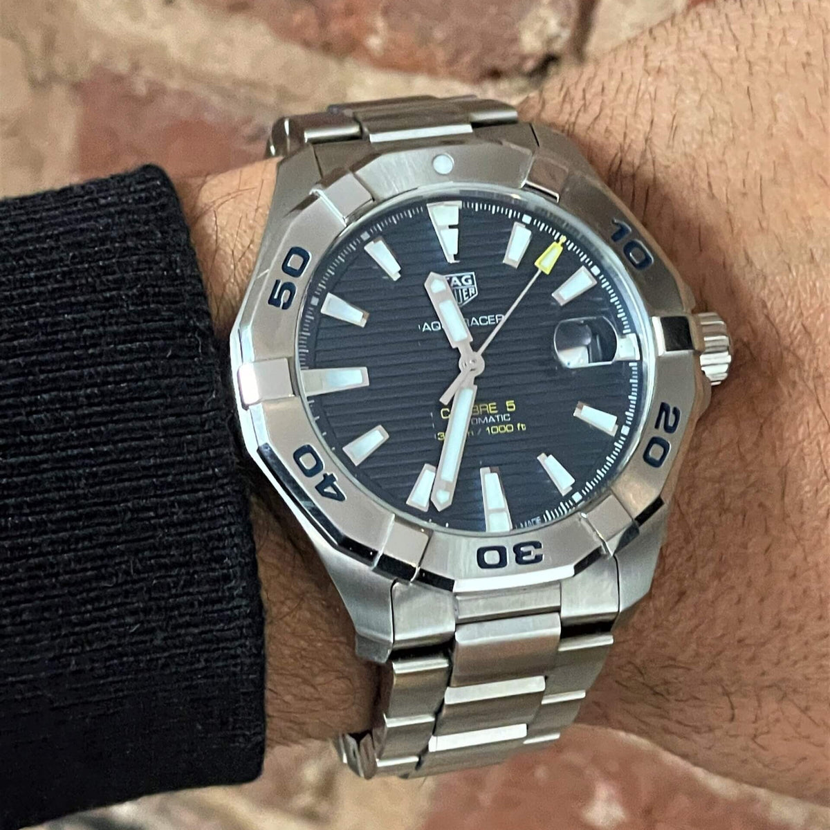 Tag Heuer Aquaracer Blue Dial Watch for Men - WAY2012.BA0927