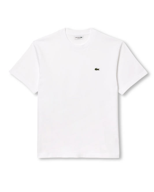 LACOSTE CLASSIC FIT  CREW NECK T-SHIRT Men’s / WHITE-001